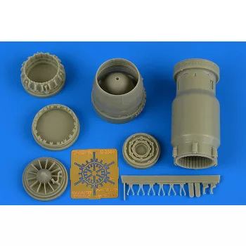 Aires - MiG-27 early exhaust nozzle-opened f. Trumpeter