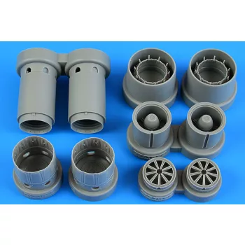Aires - Rafale exhaust nozzles for HOBBY BOSS