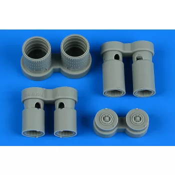  Aires - 1/48 F5/F Tiger II exhaust nozzles for AFV CLUB/EDUARD kit