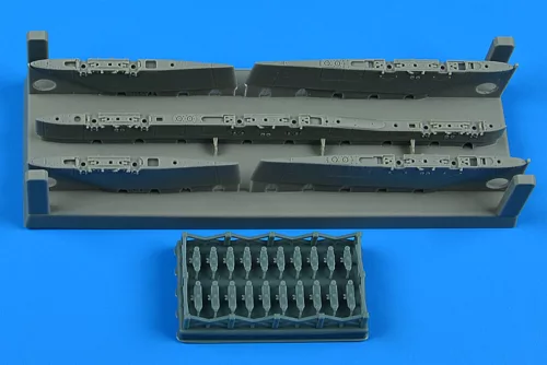 Aires - Sepecat Jaguar GR.1/GR.1a pylons without covers for Airfix