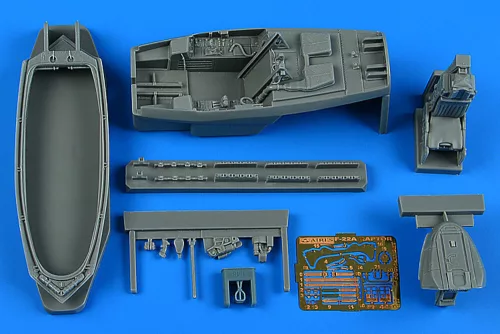 Aires - F-22A Raptor cockpit set for Academy