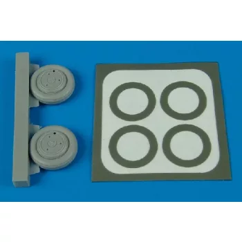 Aires - 1/72 Su-15 Flagon wheels & paint masks