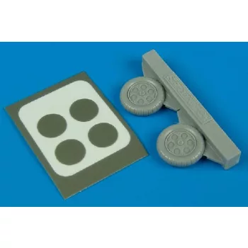 Aires - 1/72 Fw 190A-3/A-5 wheels & paint masks