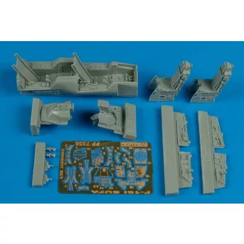 Aires - F-16l Sufa cockpit set for Hasegawa
