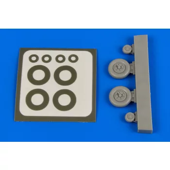 Aires - 1/72 Mi-2 Hoplite wheels & paint masks