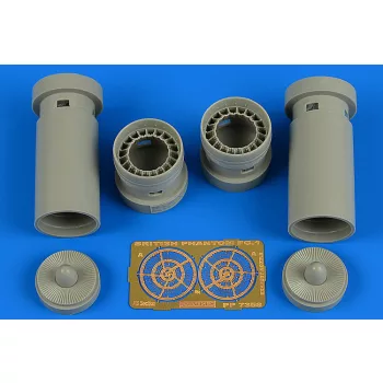 Aires - FG.1 British Phantom exhaust nozzles for Airfix