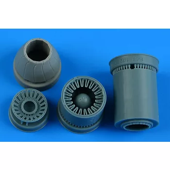 Aires - F-16CJ block 50 exhaust nozzle - closed for Tamiya