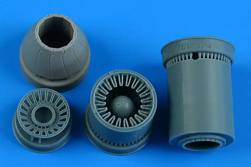 Aires - F-16CJ block 50 exhaust nozzle - closed for Tamiya