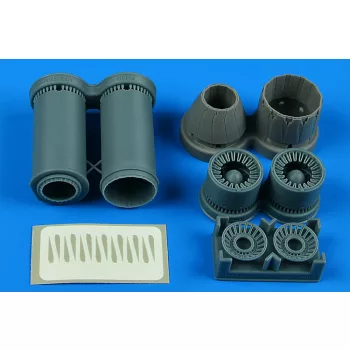 Aires - F-14D Tomcat exhasut nozzles - varied for Tamiya