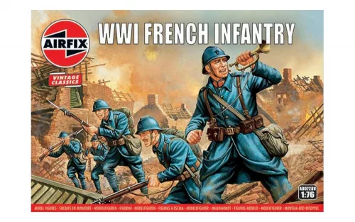 Airfix - WWI French Infantry, Vintage Classics