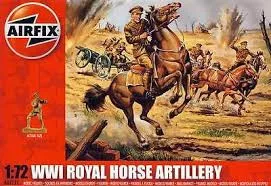 Airfix - WWI Royal Horse Artillery Vintage Classics