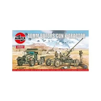 Airfix - Bofors 40mm Gun & Tractor Vintage Classics