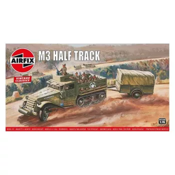 Airfix - M3 Half Track 1 Ton Trailer Vintage Classics