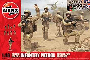 Airfix - Infantry Patrol 8 Multi-Part Figures