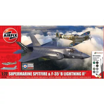   Airfix - 'Then and Now' Spitfire Mk.Vc & F-35B Lightning II