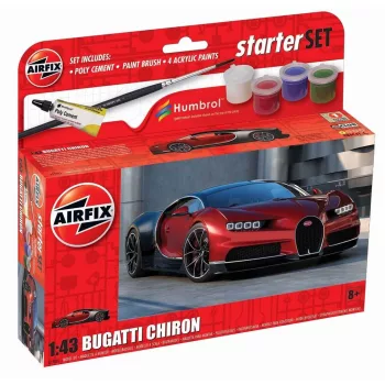 Airfix - Small Starter Set NEW Bugatti Chiron