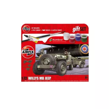Airfix - Hanging Gift Set Willys MB Jeep