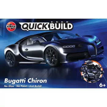 Airfix - QUICKBUILD Bugatti Chiron - Black