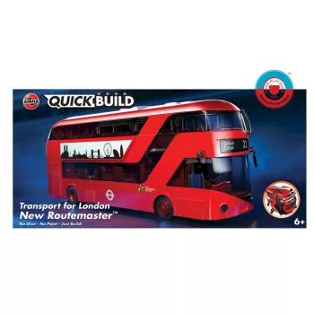 Airfix - QUICKBUILD New Routmaster Bus - Snap-fit