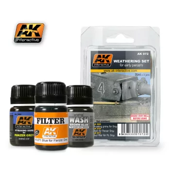 AK Interactive - Early Panzers Weathering Set