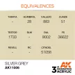 AK Interactive - Silver Grey 17ml