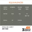 AK Interactive - English Grey 17ml