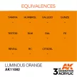 AK Interactive - Luminous Orange 17ml