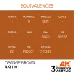 AK Interactive - Orange Brown 17ml