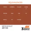 AK Interactive - Medium Rust 17ml