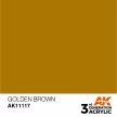 AK Interactive - Golden Brown 17ml