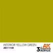 AK Interactive - Interior Yellow Green 17ml