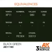 AK Interactive - Black Green 17ml