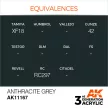 AK Interactive - Anthracite Grey 17ml
