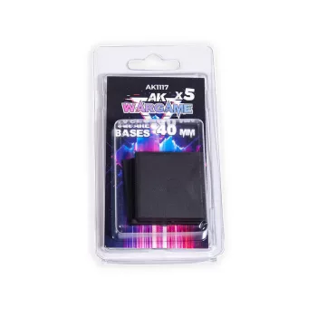 AK Interactive - SQUARE BASES 40x40mm x 5 units