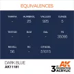 AK Interactive - Dark Blue 17ml