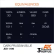AK Interactive - Dark Prussian Blue 17ml