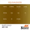AK Interactive - Rusty Gold 17ml