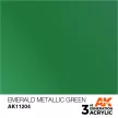 AK Interactive - Emerald Metallic Green 17ml