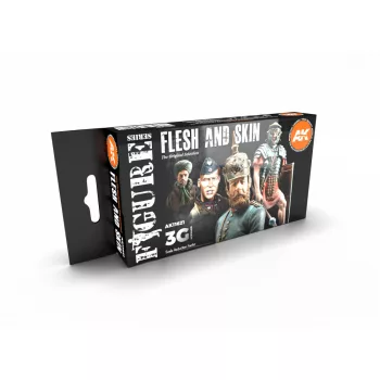 AK Interactive - Flesh And Skin Colors 3G