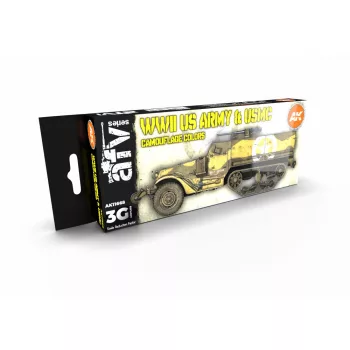 AK Interactive - Us.Army & Usmc Camouflage Colors 3G