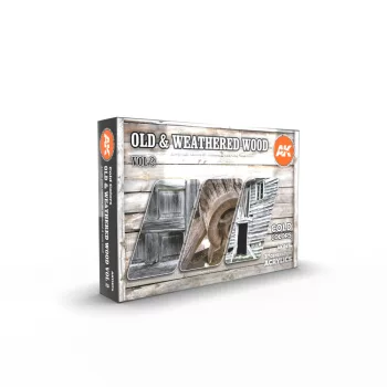 AK Interactive - Old & Weathered Wood Vol2