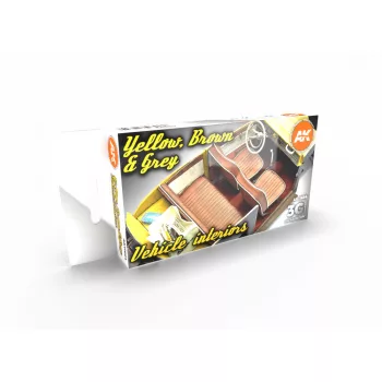 AK Interactive - Grey Yellow Brown Interiors