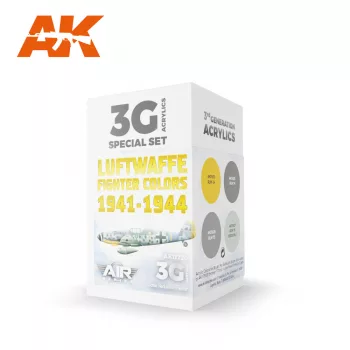 AK Interactive - Luftwaffe Fighter Colors 1941-1944 SET 3G