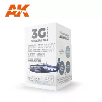   AK Interactive - WWII US Navy & USMC Aircraft Late War Colors