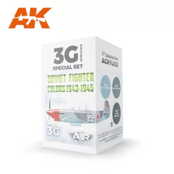 AK Interactive - Soviet Fighter Colors 1943-1945 SET 3G