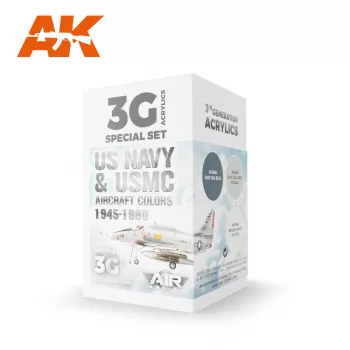   AK Interactive - US Navy & USMC Aircraft Colors 1945-1980 SET