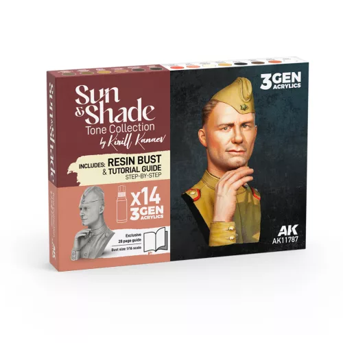 AK Interactive -  Sun & Shade Tone Collection By Kirill Kanaev