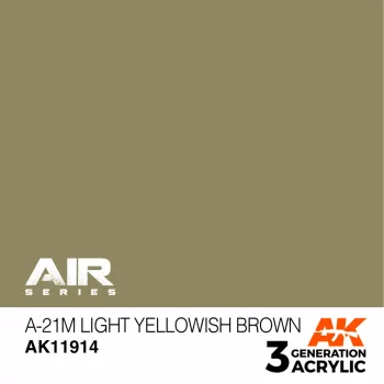AK Interactive - A-21m Light Yellowish Brown