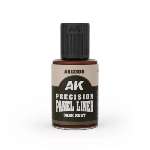 AK Interactive - Precision Paneliner- Dark Rust