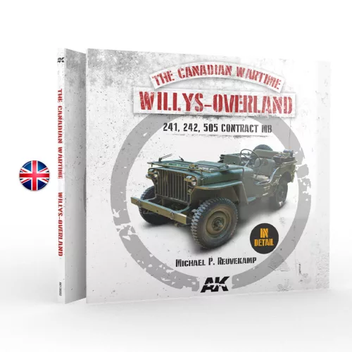 AK Interactive - WILLYS-OVERLAND (CANADIAN) WALKAROUND - English